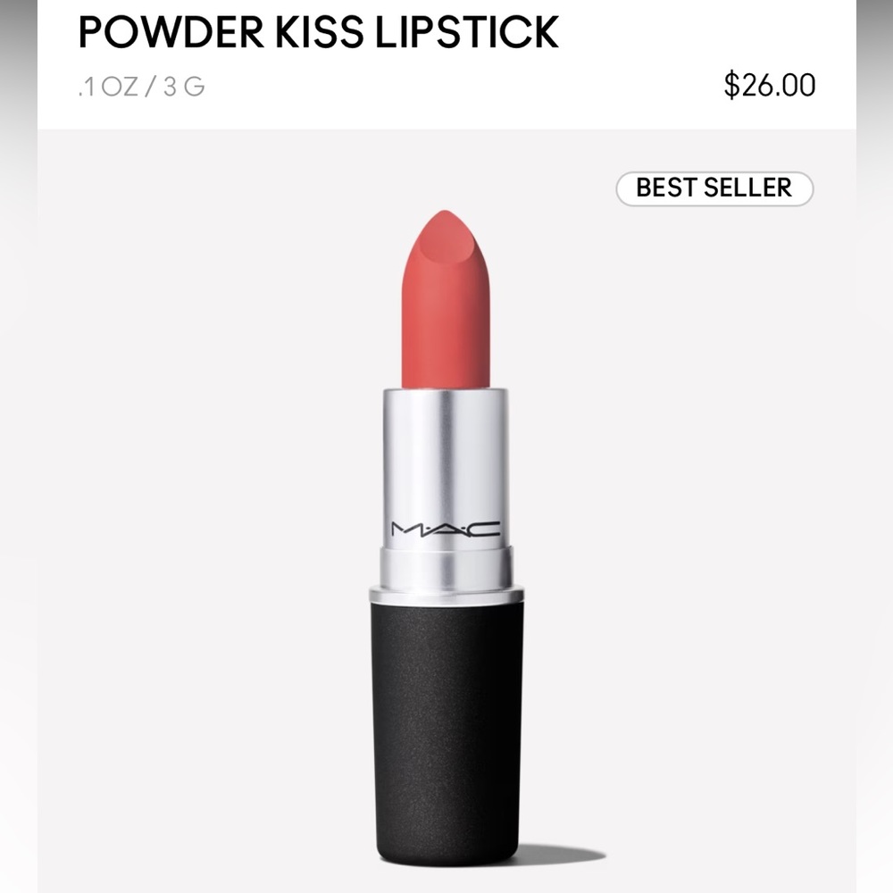 MAC powder kiss lipstick
